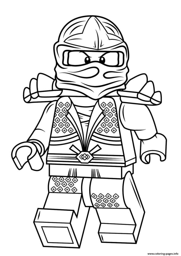 Ninjago Coloring Pages