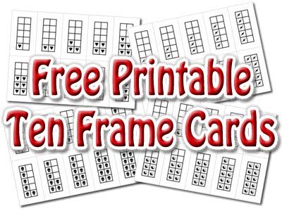 Pdf Double Ten Frame Printable