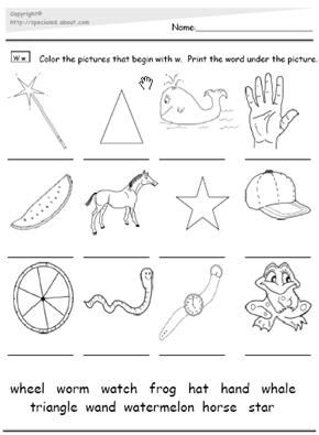 Preschool Alphabet Printables Pdf