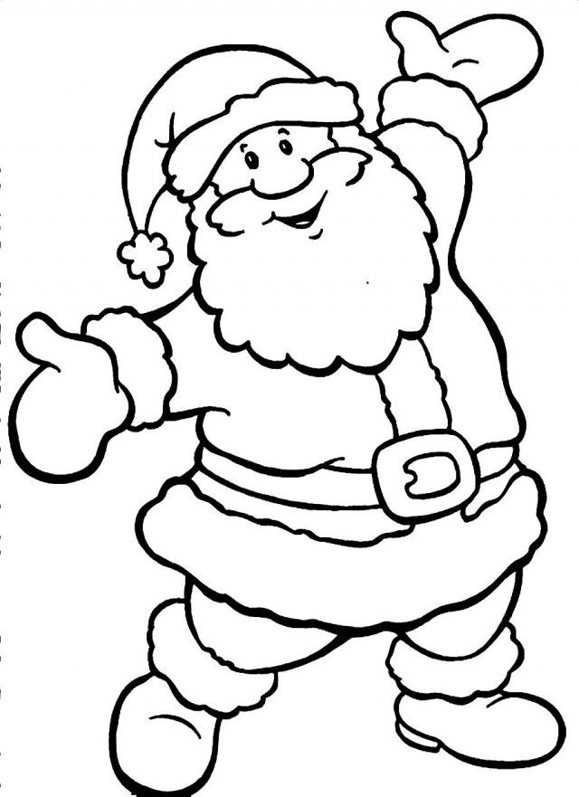 Santa Claus Coloring Pages