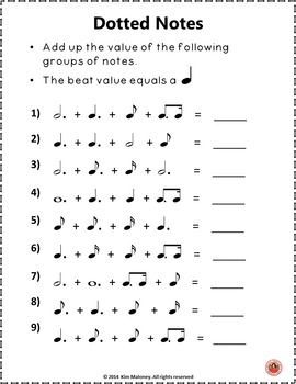 Printable Music Theory Worksheets Pdf