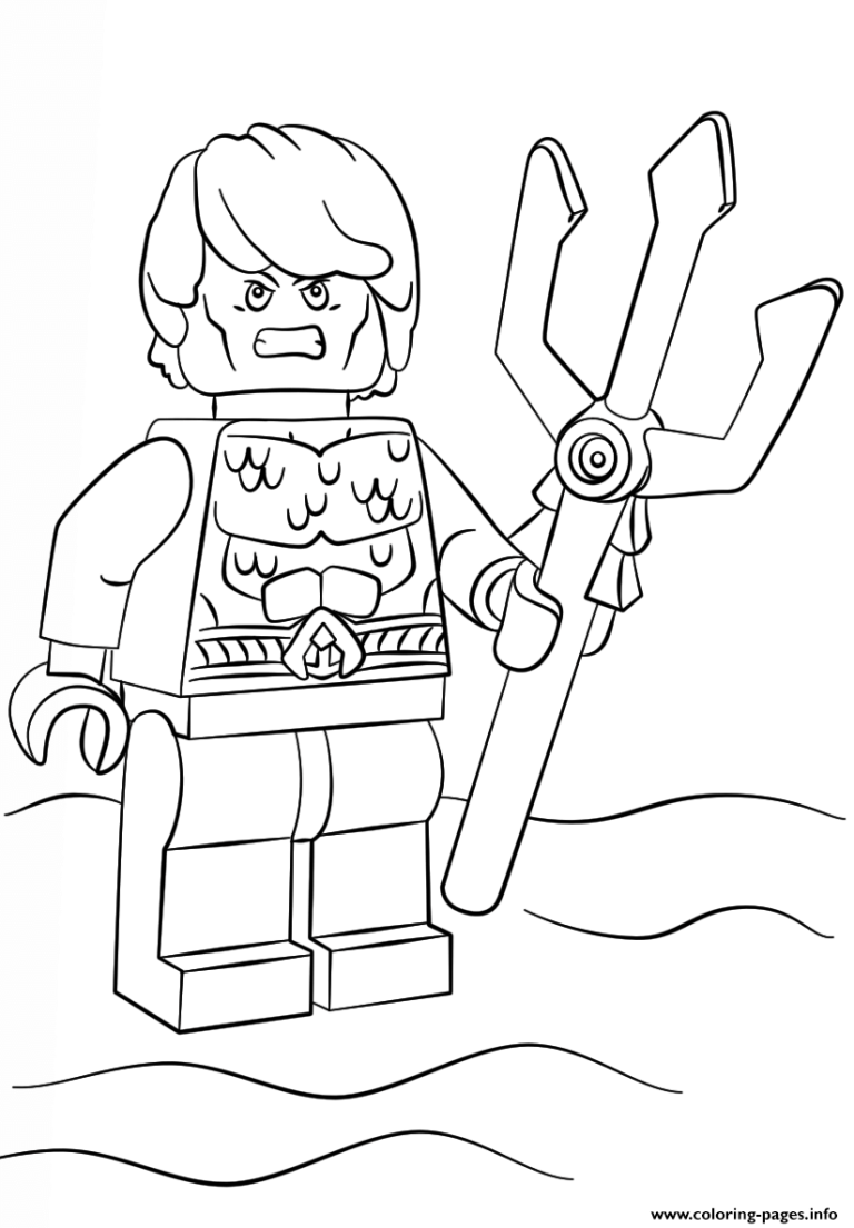 Aquaman Coloring Pages