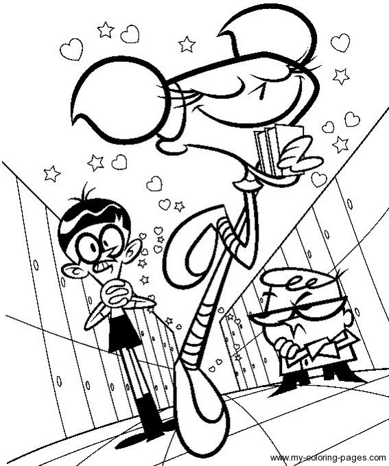 Cartoon Coloring Pages