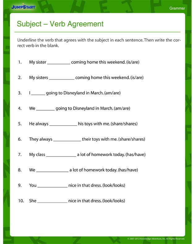 Third Grade Grade 3 English Worksheets With Answers