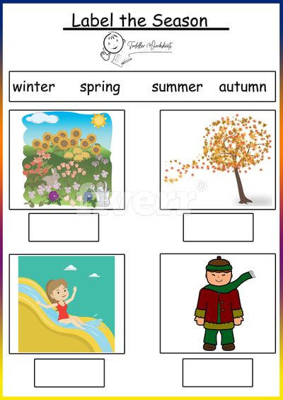 First Grade Four Seasons Worksheet