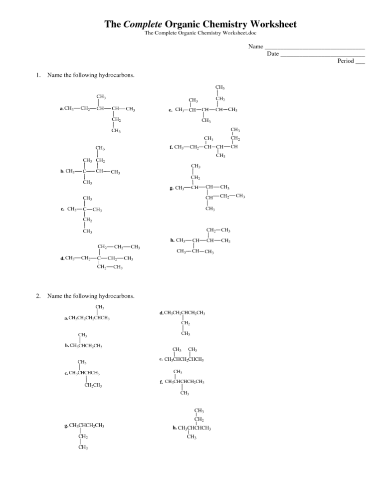 Worksheet For Class 10 Chemistry Chapter 1 Pdf