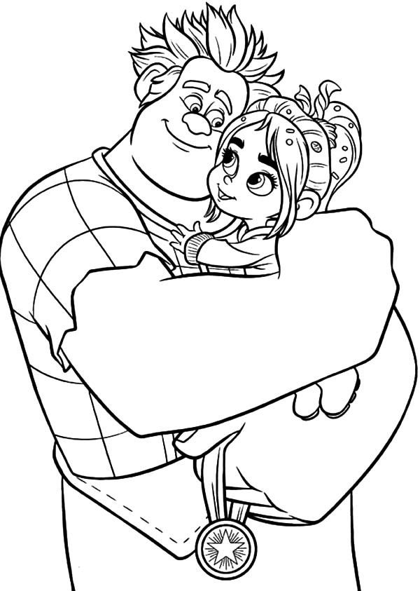 Wreck It Ralph Coloring Pages