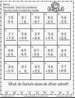 2 Digit Addition And Subtraction With Regrouping