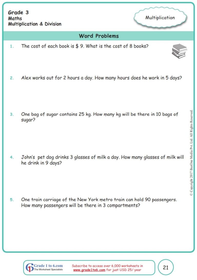 Measurement Worksheets Grade 3 Cbse