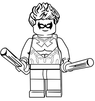 Lego Coloring Pages