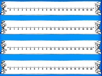 Elementary Number Line 1-100 Printable