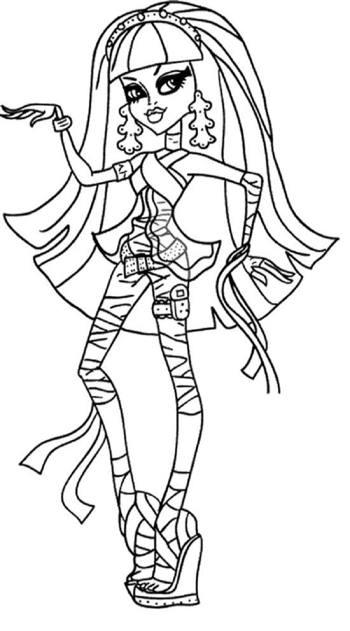 Monster High Coloring Pages