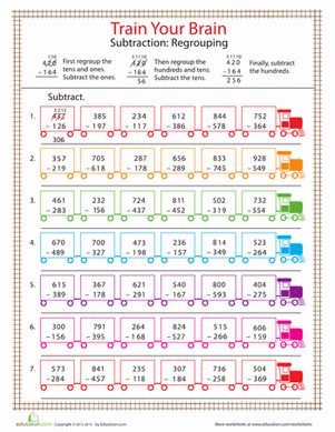 3 Digit Addition With Regrouping Anchor Chart