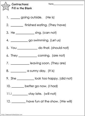 Printable Grade 2 English Worksheets Pdf