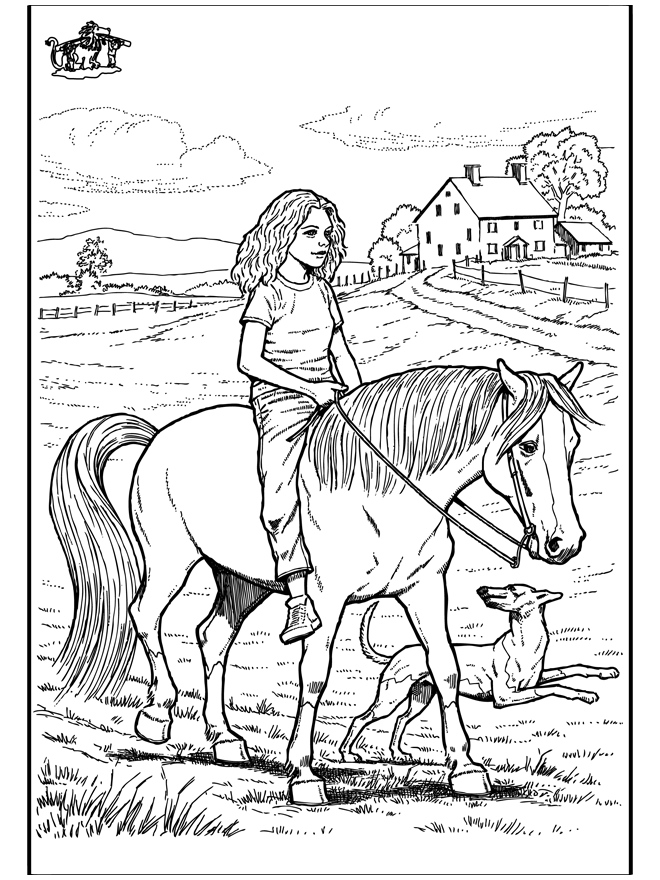 Horse Coloring Pages