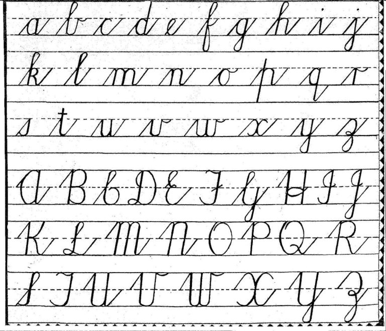 Free Cursive Writing Practice Sheets For Kids