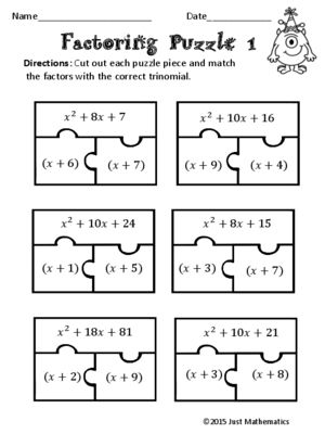 9th Grade Polynomials Worksheet