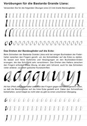 Cursive Calligraphy Practice Sheets (pdf)