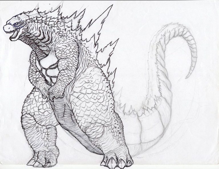 Godzilla 1998 Coloring Book