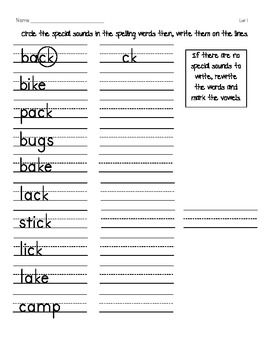 Phonics Grade 2 Worksheets English