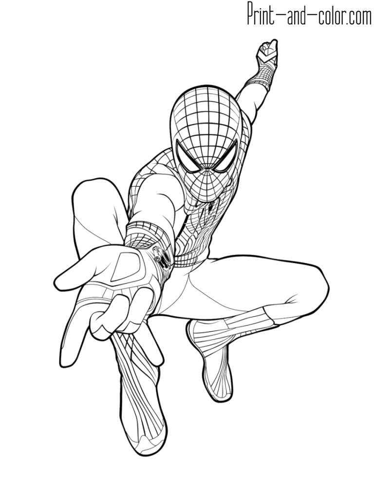 Spiderman Coloring Pages