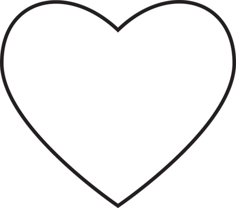 Heart Coloring Pages