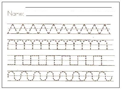 Letter Free Pre K Worksheets Printable