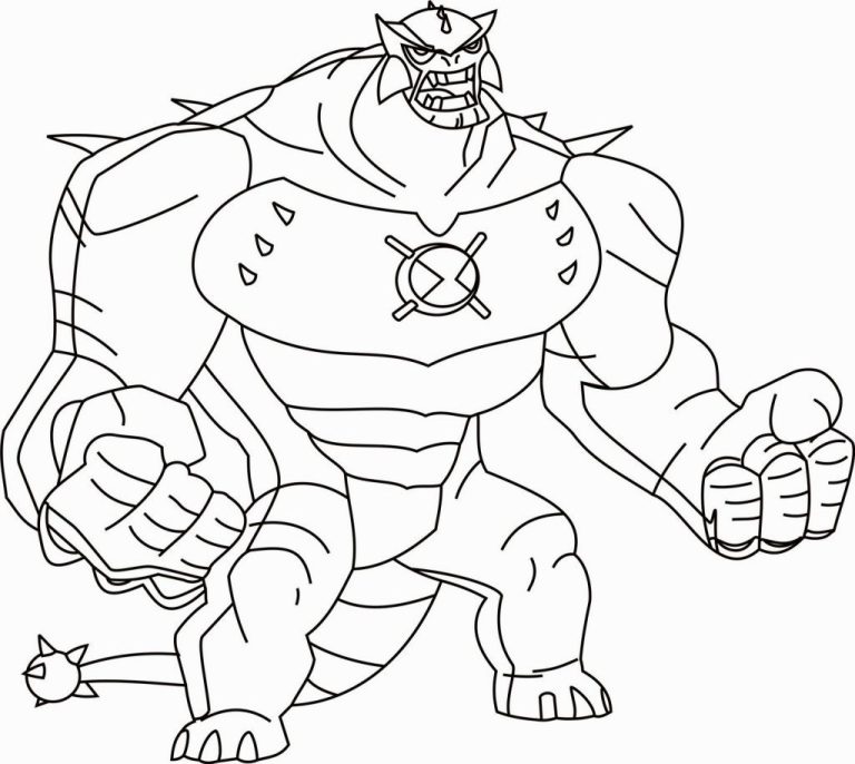 Ben 10 Coloring Pages