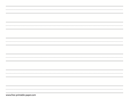 Blank Handwriting Practice Worksheets Pdf