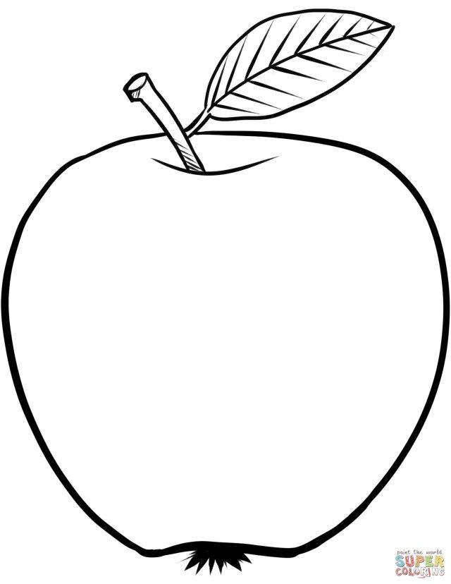 Apple Coloring