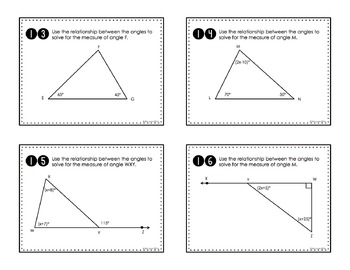 1.5 Angle Relationships Worksheet Answers