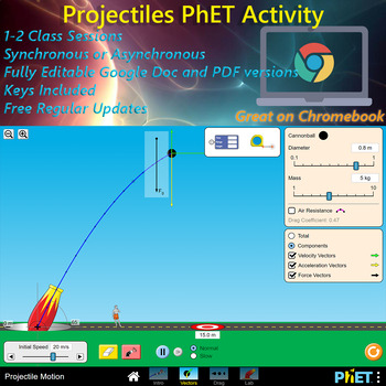 Phet Projectile Motion Worksheet Answers