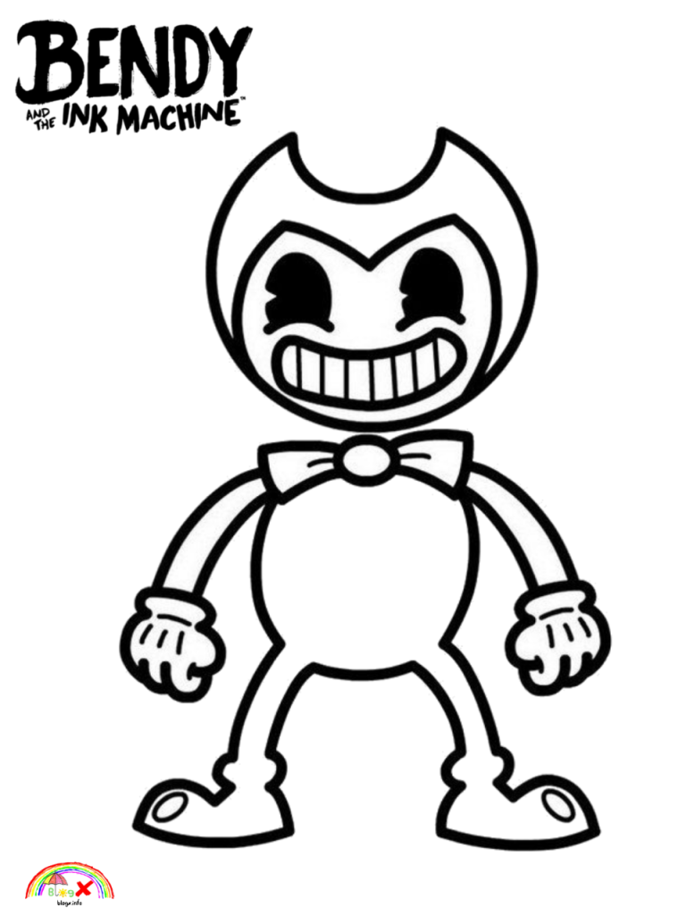 Bendy And The Ink Machine Coloring Pages