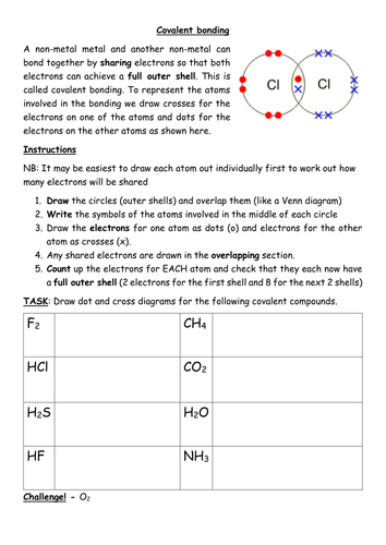 Lewis Structure Worksheet