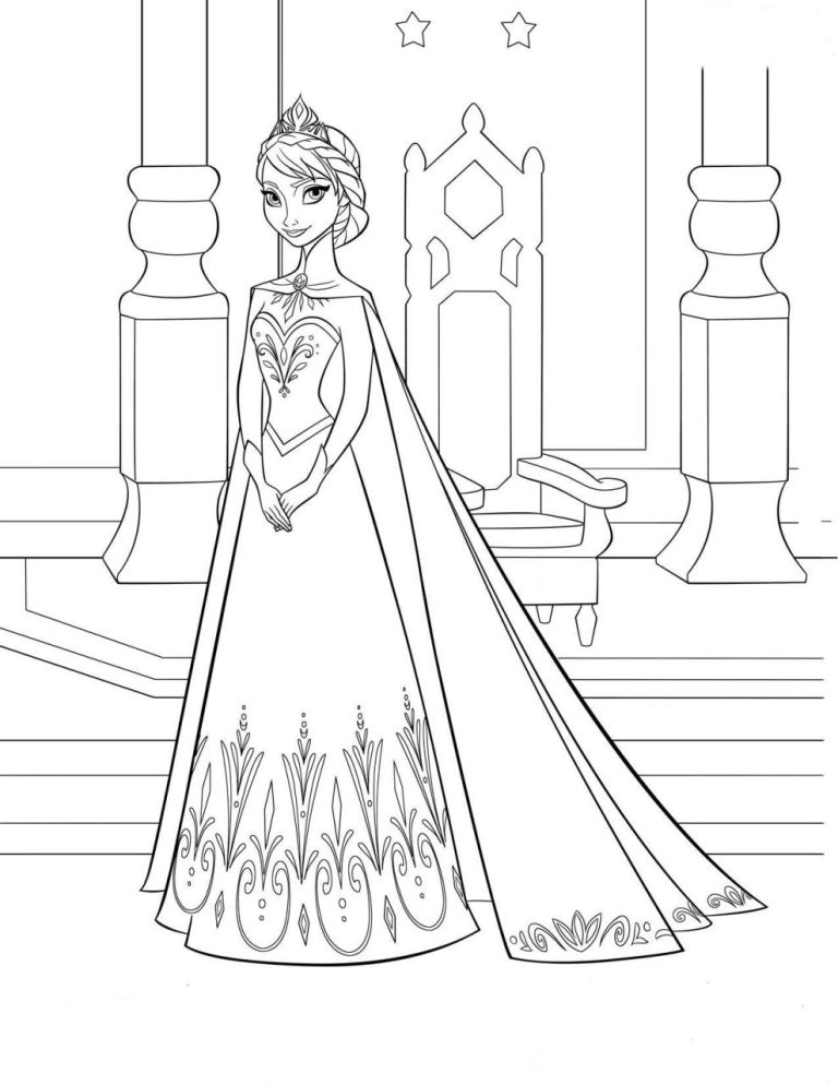 Frozen Printable Coloring Pages