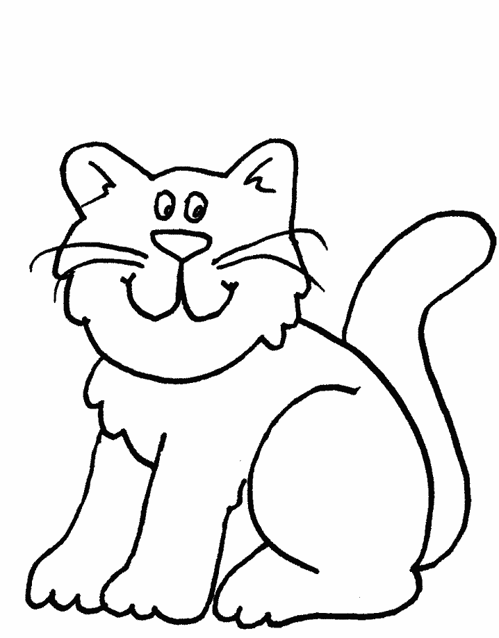 Cat For Coloring