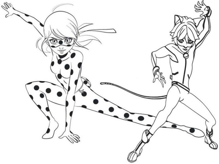 Miraculous Ladybug Coloring