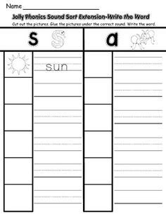 Jolly Phonics Group 1 Worksheets Pdf