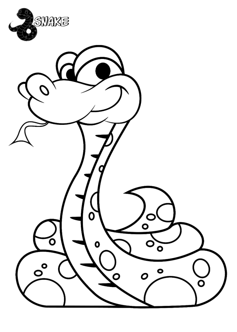 Snake Colouring