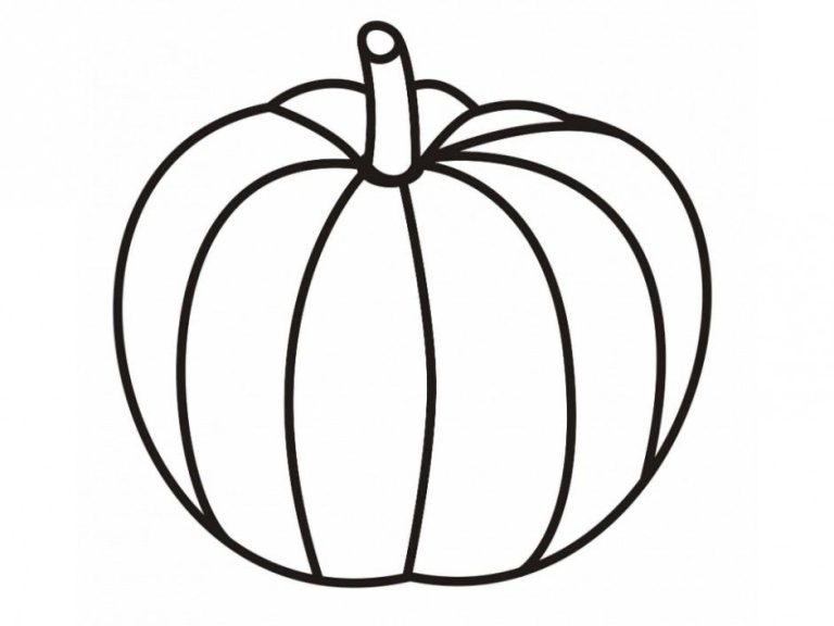 Printable Pumpkin Coloring Pages