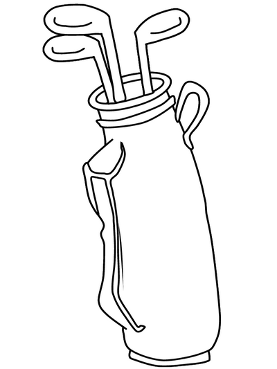 Golf Coloring Pages