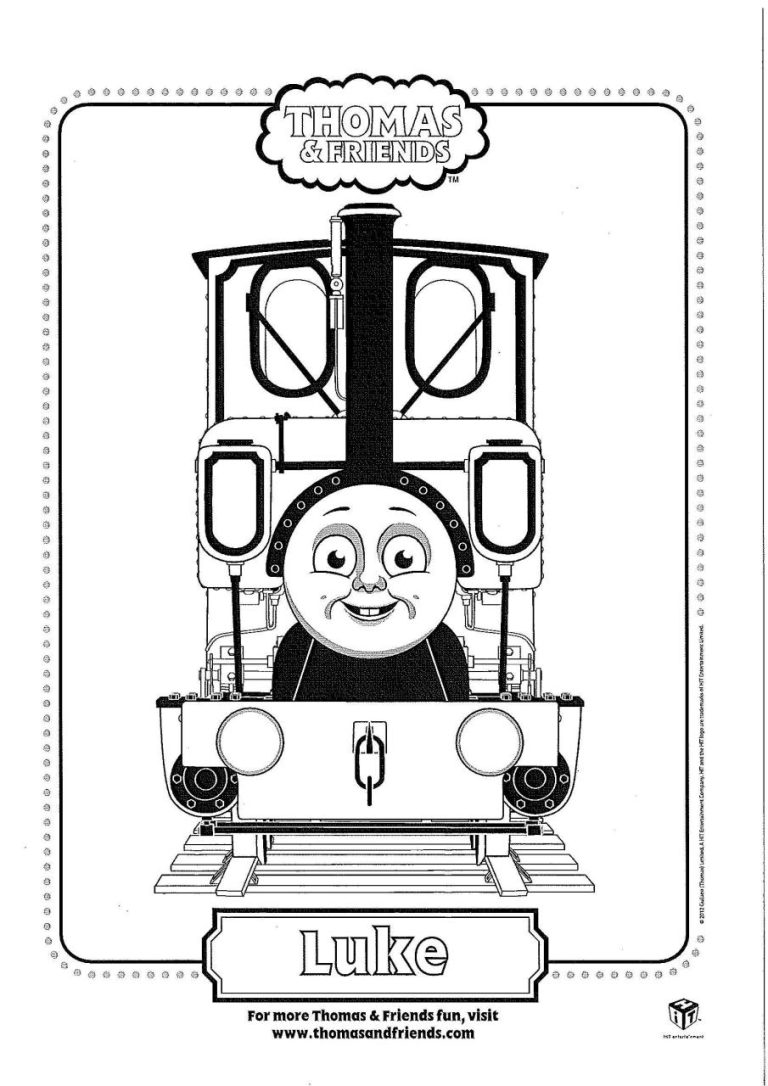 Thomas Coloring Pages