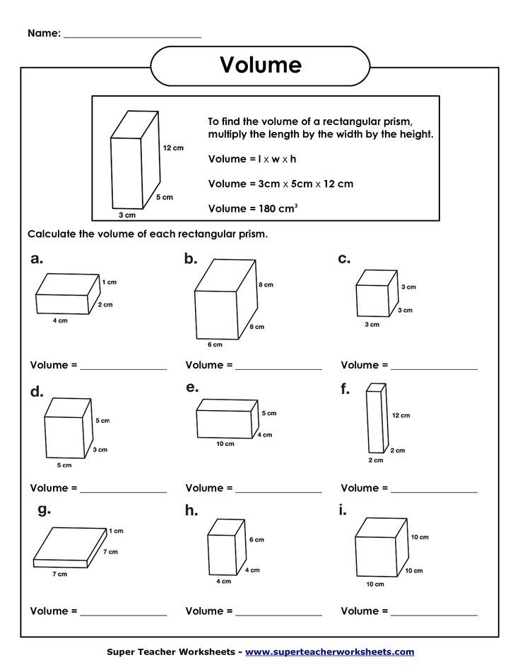 Common Core Worksheets Volume