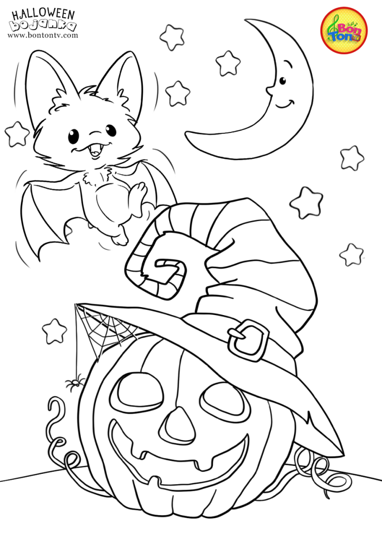 Halloween Colouring Pages