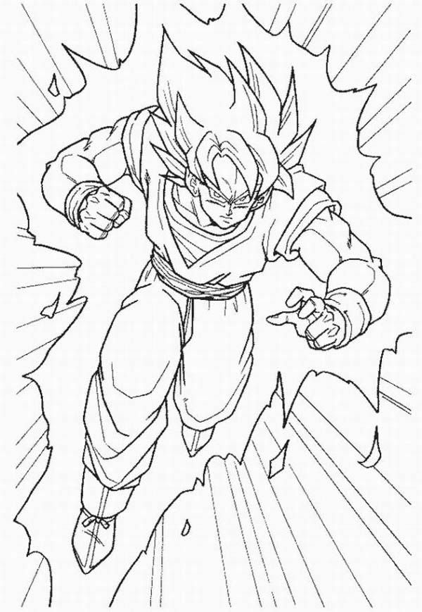 Dragon Ball Super Coloring Pages