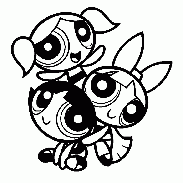 Powerpuff Girls Coloring Pages