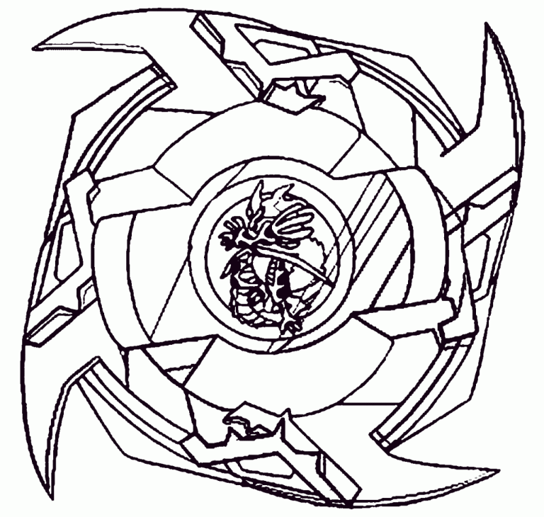 Beyblade Burst Coloring Pages