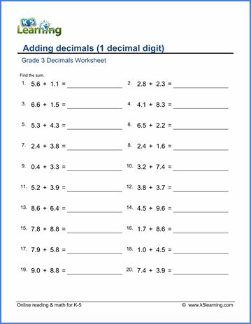 Math Worksheets Grade 7