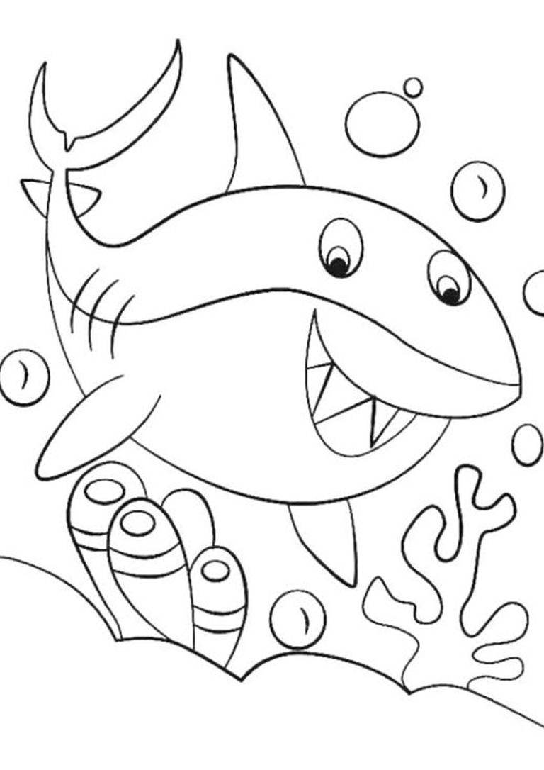 Shark Coloring Pages