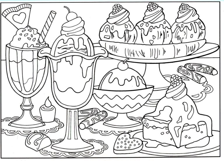 Food Coloring Sheets